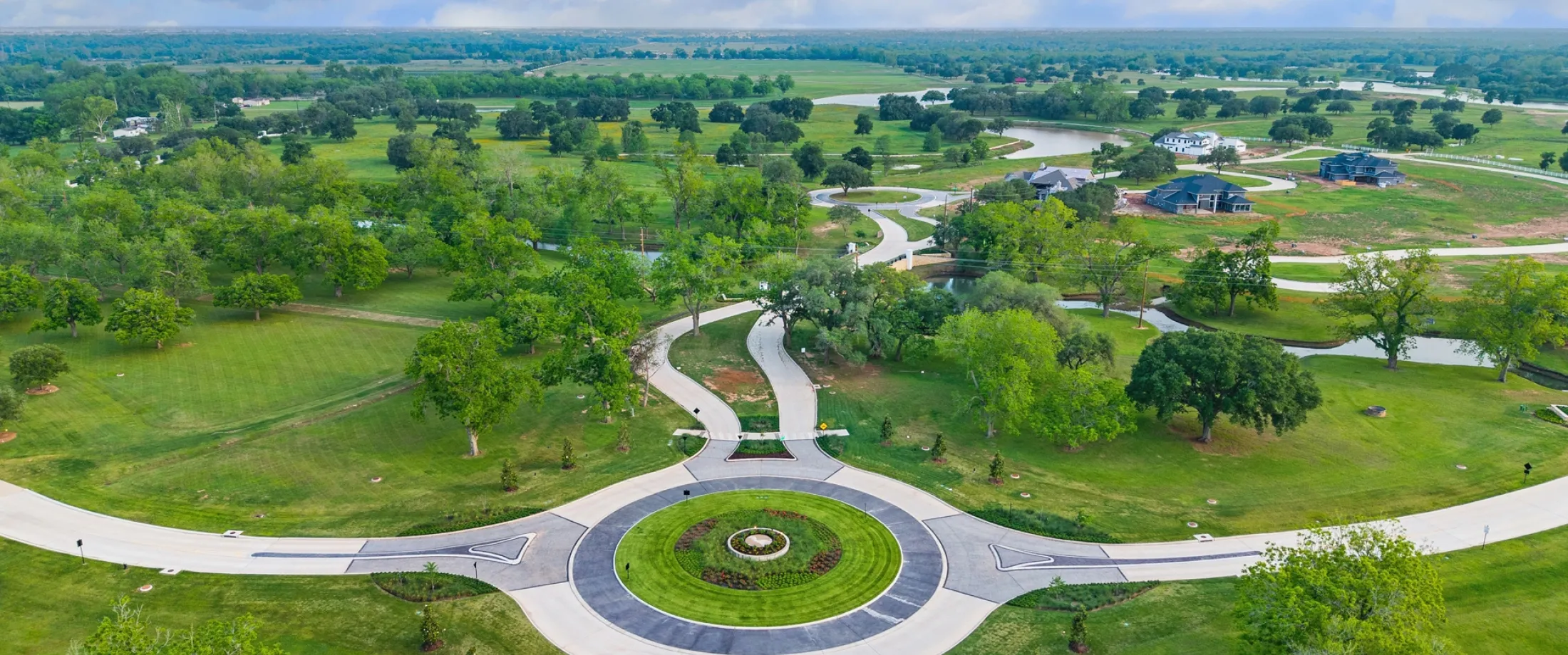 Aerial view of Twinwood