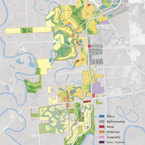 Masterplan map