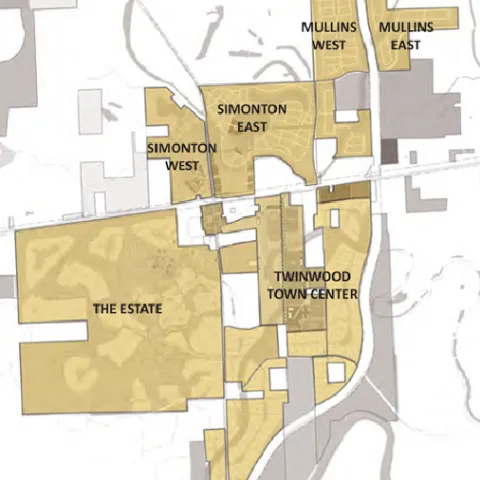 Neighborhood map