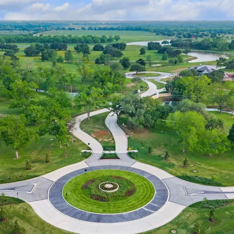Aerial view of Twinwood